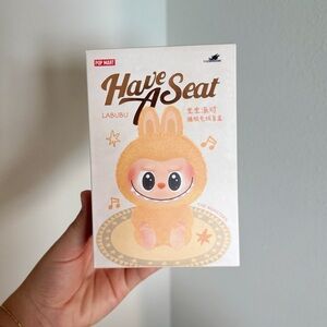 Pop Mart Labubu THE MONSTERS Have a Seat Vinyl Plush Sealed Single Blind Box
